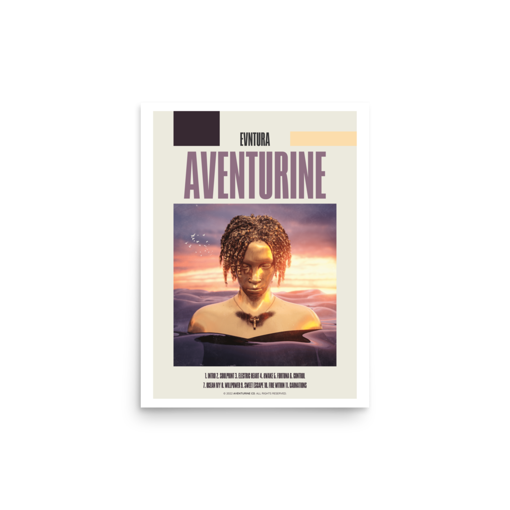 Aventurine - 12'' x 16'' Album Poster